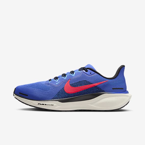 Blue color nike shoes hot sale